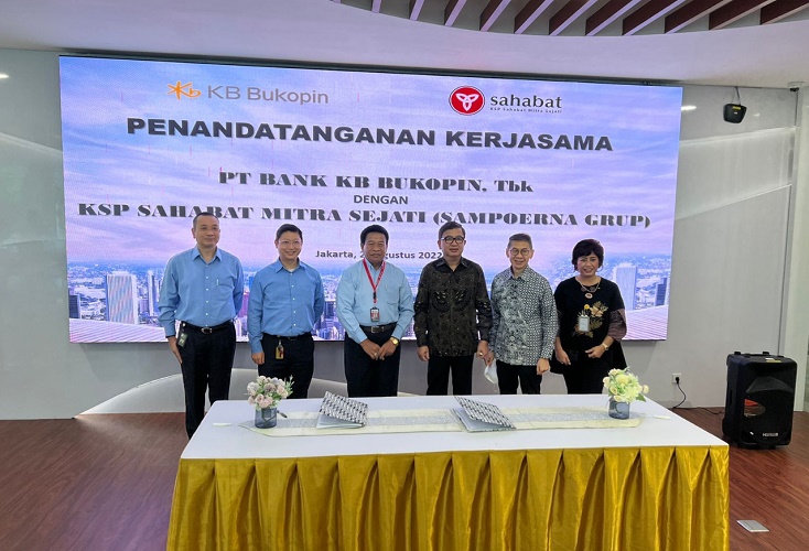 Dukung Perkembangan Koperasi, KB Bukopin Jalin Kerja Sama dengan KSP Sahabat Mitra Sejati 