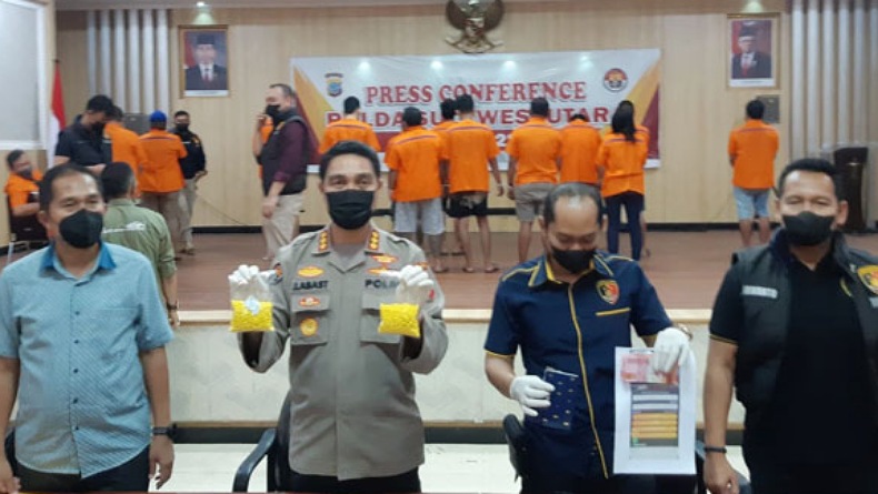 Polda Sulut Ungkap 35 Kasus Tindak Pidana Selama Agustus 2022
