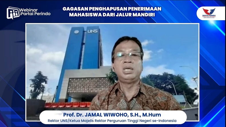 Rektor UNS: Seleksi Mandiri PTN Bisa Tetap Ada dengan Beberapa Catatan