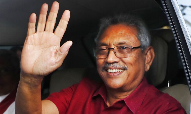 Mantan Presiden Sri Lanka Rajapaksa Akhirnya Pulang, Disambut Pesta dan Karangan Bunga