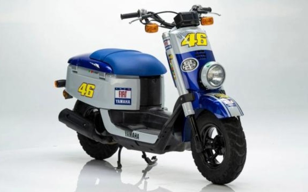 Skuter Matik Valentino Rossi Akan Dilelang, Intip Harganya