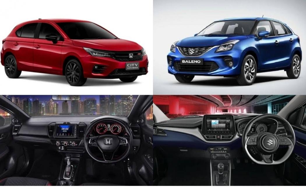 Komparasi Honda City Hatchback Versus Suzuki Baleno, Mana Paling Stylish dan Banyak Fitur