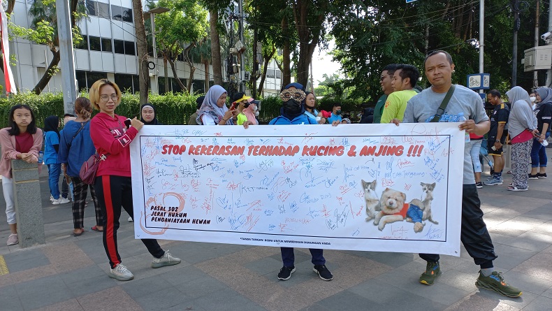 Apresiasi Jenderal Andika, Pecinta Kucing Gelar Kampanye di CFD Jakarta