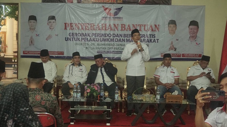 Bertemu TGB Zainul Majdi, Tokoh Trenggalek Komitmen Siap Besarkan Perindo