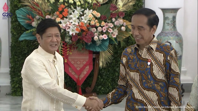 Presiden Jokowi Terima Kunjungan Presiden Filipina Ferdinand Marcos Jr