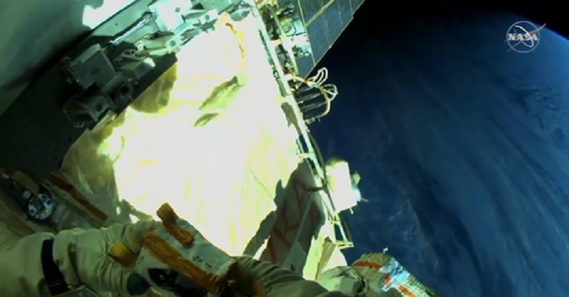 Video Spacewalk NASA Tunjukkan Pemandangan Dramatis Bumi, Ini Penampakannya