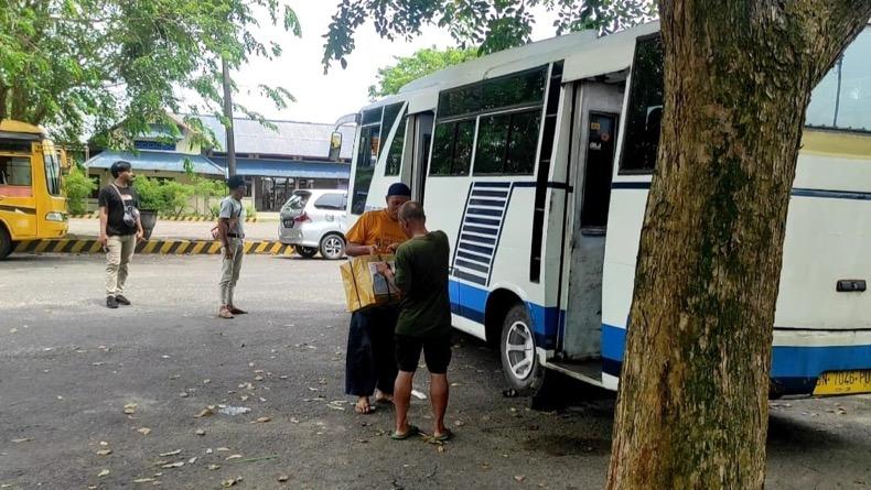 Dampak Kenaikan BBM, Tarif Bus di Terminal Muntok Ikut Naik