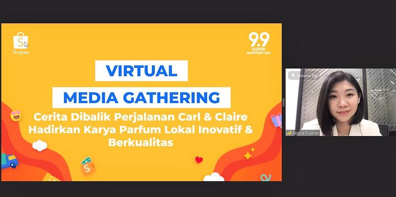 Nouva Puspita Bagikan Tips Memilih Parfum di Kemeriahan Shopee 9.9 Super Shopping Day