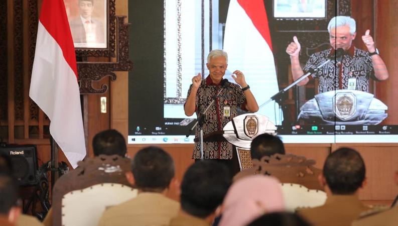 Ganjar Ingatkan Penjabat Bupati Pati dan Jajaran: Jangan sampai Terlibat Kasus Korupsi