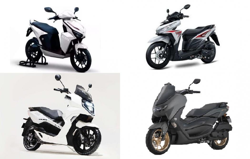 Perbandingan Motor Listrik Versus Skutik Bensin, Harga Lebih Murah Tak Perlu Pusing BBM Naik