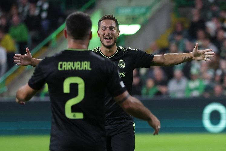 Hasil Celtic Vs Real Madrid: Eden Hazard Bintang Pertandingan, Los Blancos Pesta Gol