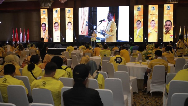 Panaskan Mesin Politik Partai Golkar Kota Bogor, Kang Ace: Kader Jangan Saling Jegal
