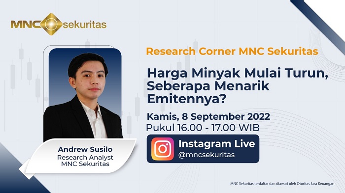 IG Live Research Corner Hari Ini: Harga Minyak Mulai Turun, Seberapa Menarik Emitennya?