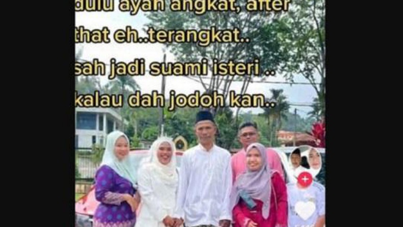 Viral Perempuan Muda di Malaysia Nikahi Ayah Angkat
