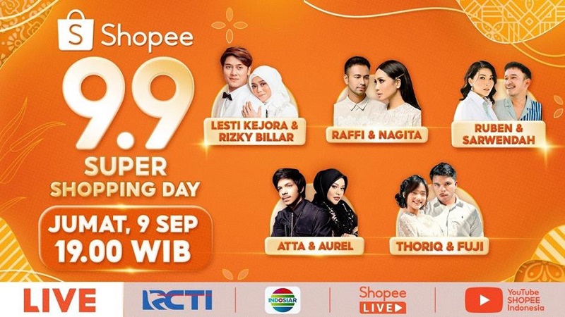 Shopee 9.9 Super Shopping Day TV Show Hadirkan STAYC dan Pasangan Artis Indonesia, serta Deretan Hadiah Menarik!