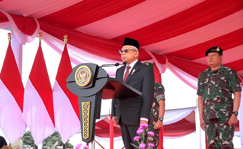 Tetapkan Komcad 2022, Wapres: Sistem Pertahanan Mutlak Diperkuat