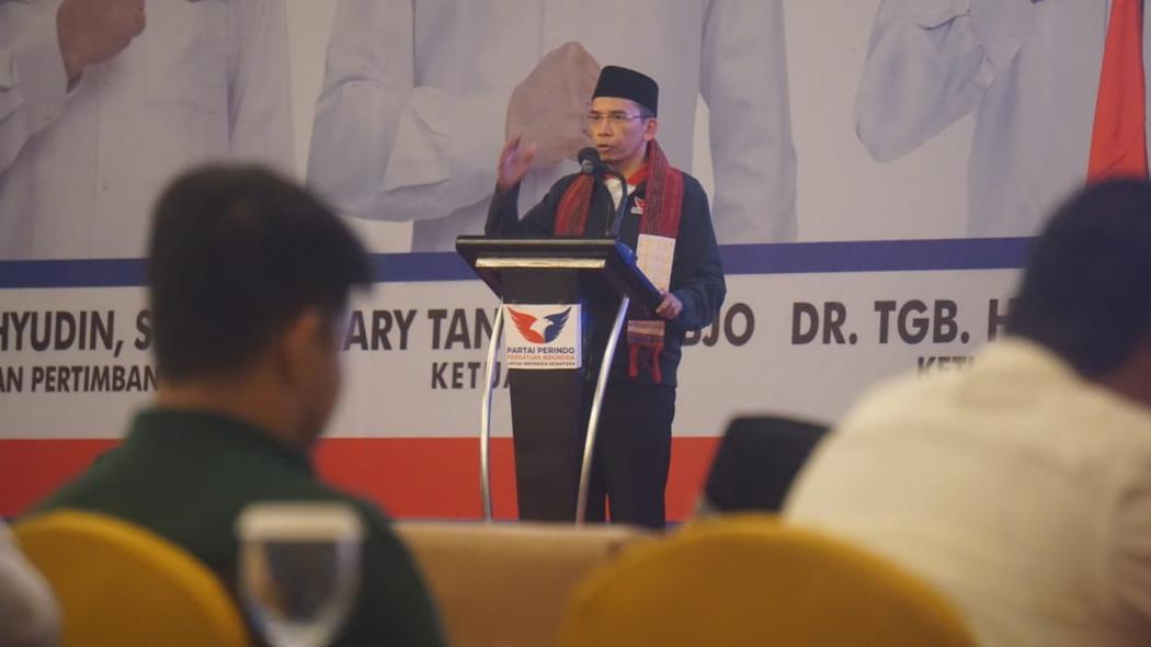 Demi Indonesia, TGB Zainul Majdi: Kader Perindo Harus Kesampingkan Ego Pribadi