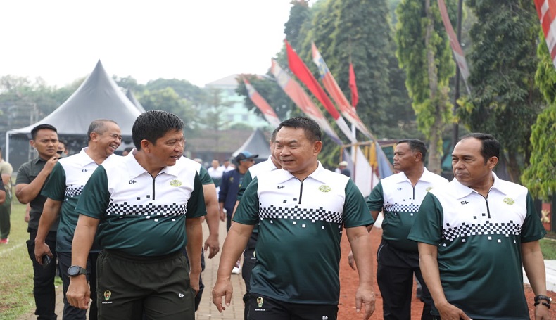 Resmikan Pussenarhanud Sport Center Cimahi, KSAD Ingin Olahraga Jadi Budaya Bangsa