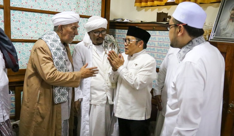 Safari Politik, Muhaimin Datang di Acara Haul Masyayih Ponpes Langitan 