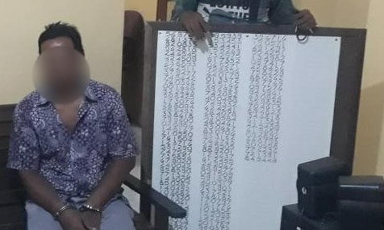 Nekat Jualan Togel di Rumah, Warga Korea Ditangkap Polisi