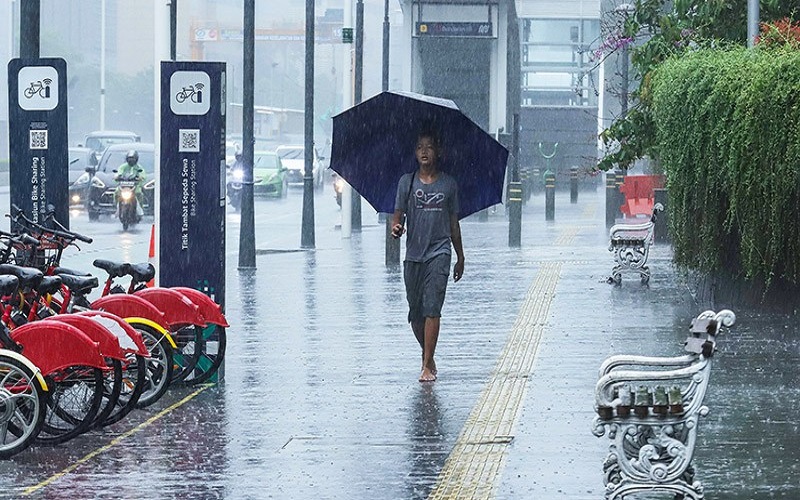 Jakarta Diprediksi Hujan di Akhir Pekan Ini 