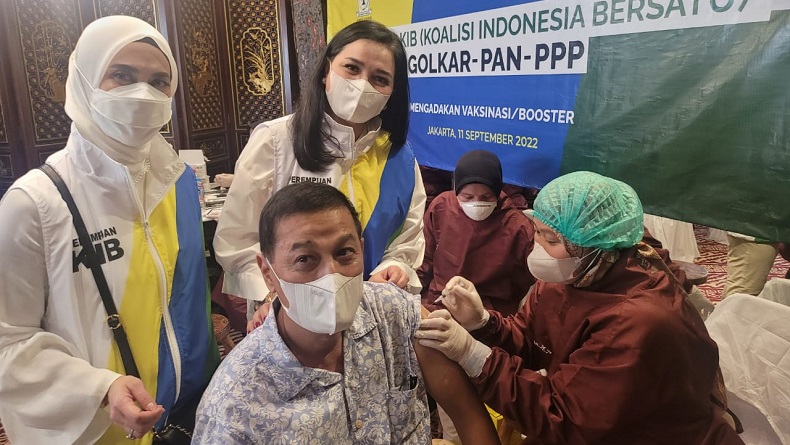 Perempuan KIB Gelar Vaksinasi Booster Covid-19, Yanti Airlangga: Kami Perhatian pada Kesehatan Masyarakat