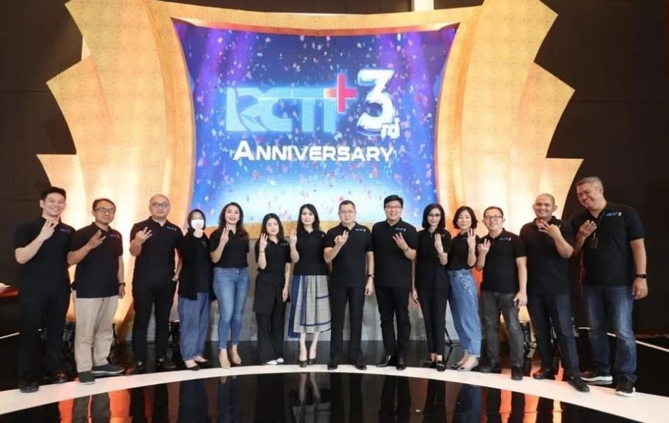 Rayakan HUT ke-3 RCTI+, Hary Tanoesoedibjo: Maju Terus!