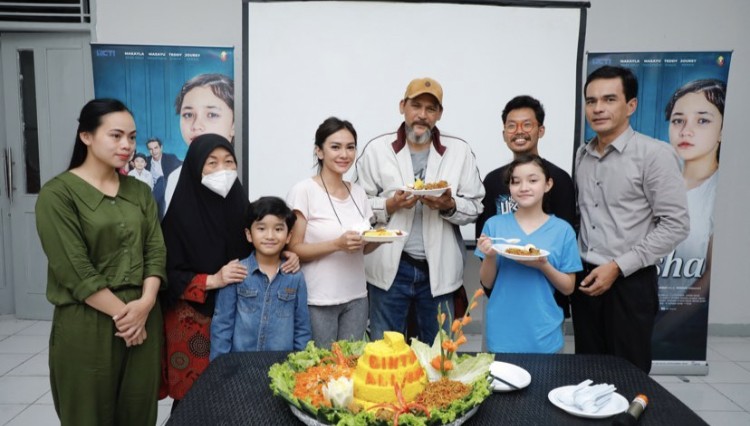 Tangis Masayu Anastasia Pecah saat Nonton Tayangan Perdana Sinetron Cinta Alesha