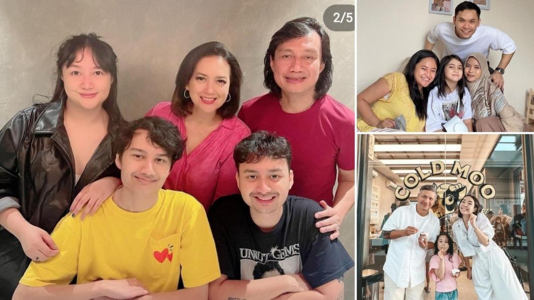 5 Artis Besarkan Anak Bersama walau Sudah Cerai, Nomor 4 Kompak Liburan Bareng Pasangan Baru Mereka