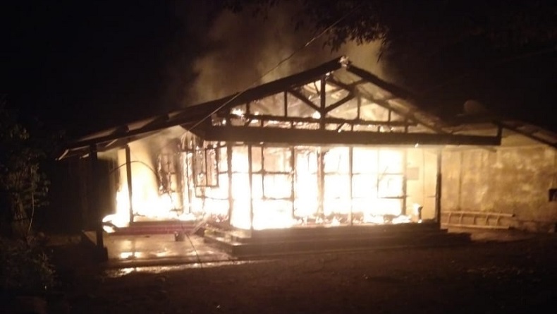 1 Rumah Warga di Gunungguruh Sukabumi Terbakar, Uang Rp3 Juta dan Motor Ikut Hangus