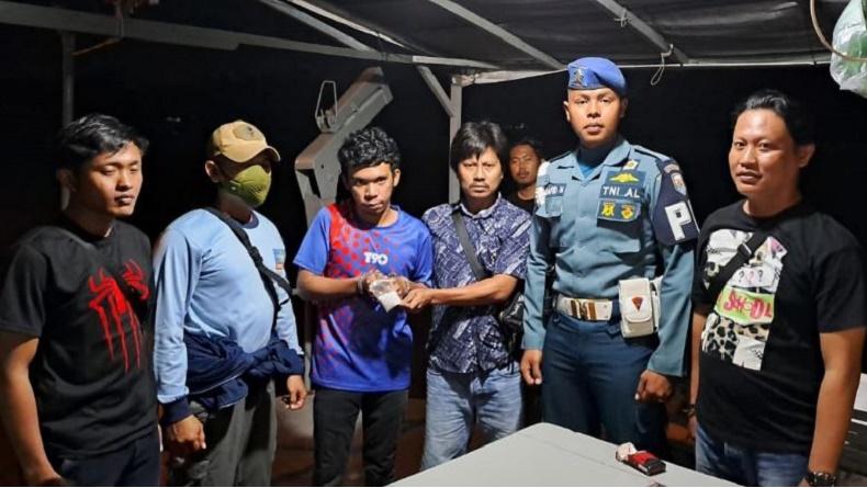 Patroli di Pulau Sebatik, TNI AL Tangkap Pengedar Sabu Jaringan Internasional