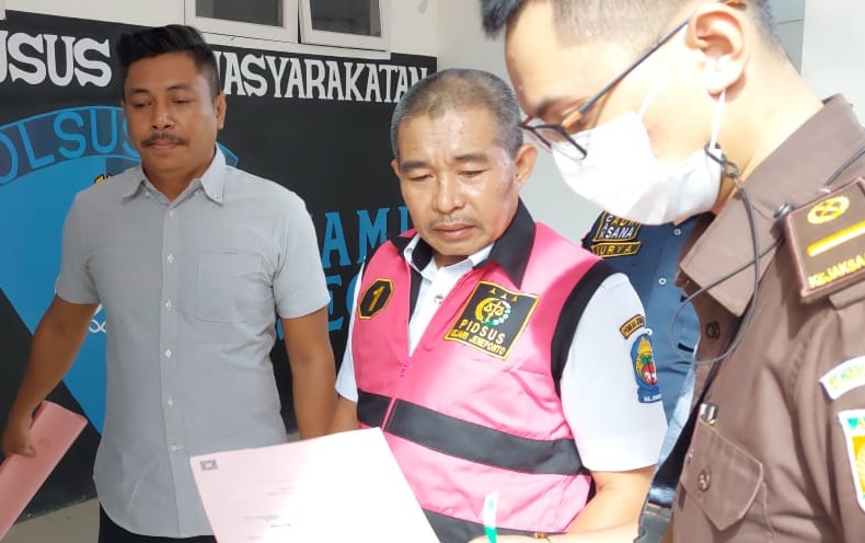 Mantan Bendahara DPRD Jeneponto Dijebloskan ke Rutan