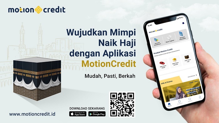 Ayo Wujudkan Mimpi Naik Haji dengan Aplikasi MotionCredit