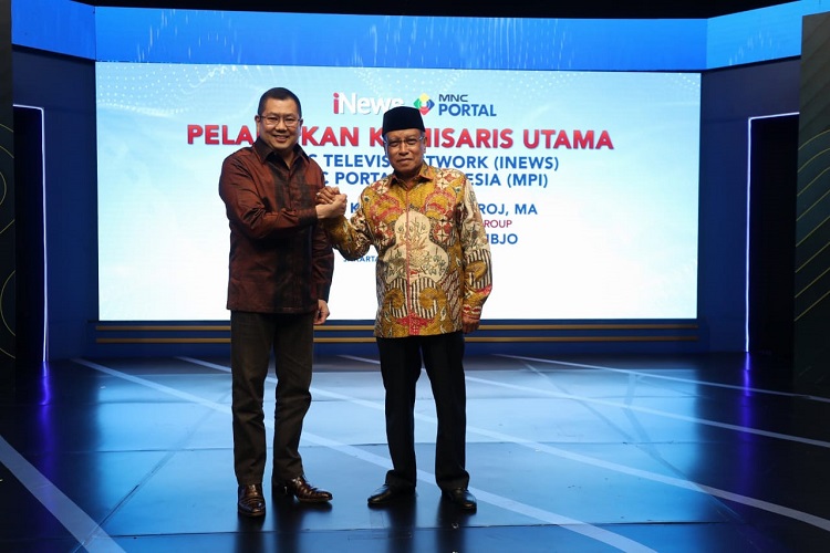Hary Tanoesoedibjo Lantik Said Aqil Siradj Jadi Komisaris Utama iNews dan MPI