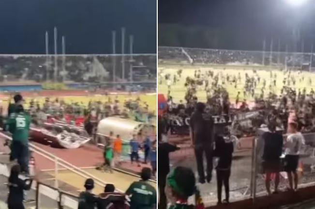 Persebaya Dikalahkan RANS Nusantara, Stadion Gelora Delta Sidoarjo Kena Amuk Suporter