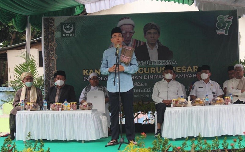 TGB Zainul Majdi Minta Jemaah NWDI Keluar dari Zona Nyaman