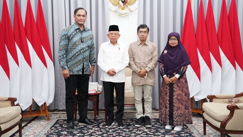 Wapres Terima Forum Jurnalis Wakaf Indonesia, Berharap Masyarakat Bisa Makmur karena Wakaf