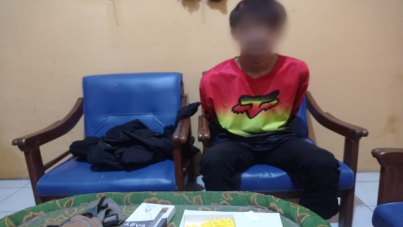 Bandar Hexymer Tertangkap Tangan di Sukabumi, Ratusan Butir Obat Keras Disita