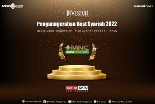 MNC Dana Syariah Raih Penghargaan Best Reksa Dana Pendapatan Tetap Syariah Periode 1 Tahun