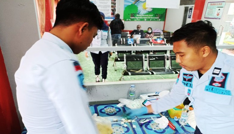 Kronologi Petugas Lapas Samarinda Gagalkan Penyelundupan 9 Paket Sabu dalam Sayur Nangka