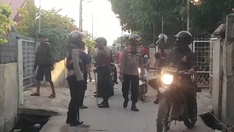 2 Kelompok Pemuda Medan Belawan Tawuran Gunakan Senjata Tajam, Warga Resah