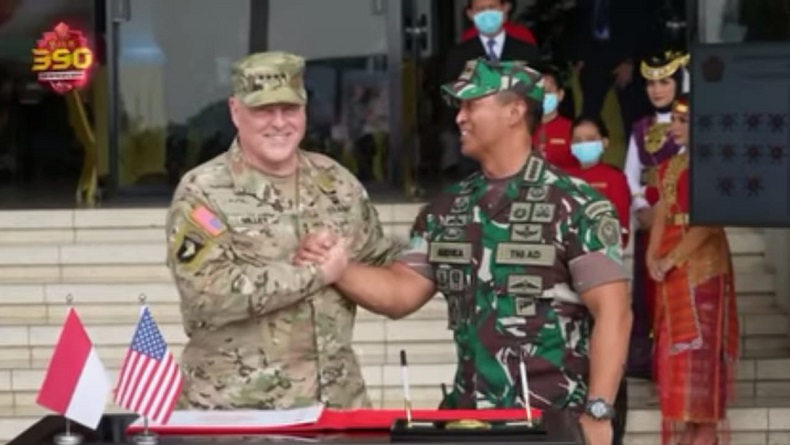 Jenderal Andika Terima Kunjungan Petinggi Militer AS: Awal Baik untuk Persahabatan