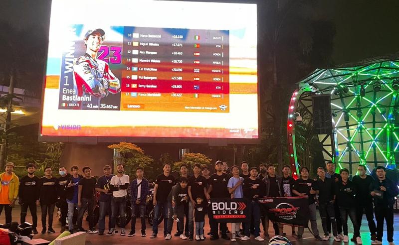 Vision + Gelar Nonton Bareng MotoGP Aragon 2022, Ajak Komunitas Motor
