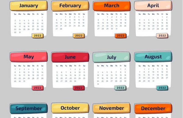 12 Nama Bulan dalam Bahasa Inggris dan Sejarah Asalnya