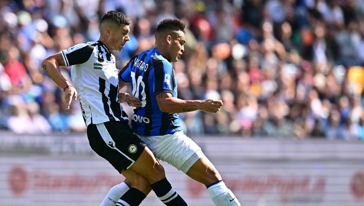 Hasil Liga Italia: Bungkam Inter Milan, Udinese Jadi Raja Sementara di Negeri Pizza