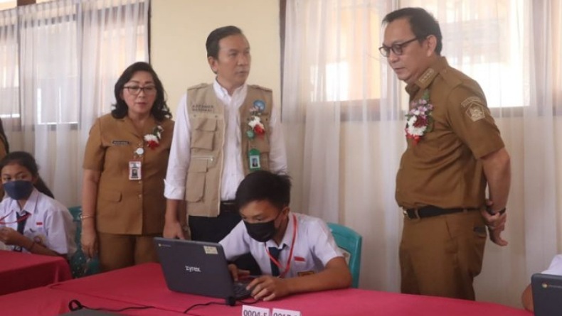 Tingkatkan Kualitas Pendidikan, 24 SMP/MTs di Tomohon Ikut ANBK Mandiri