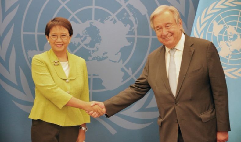 ​Bertemu Menlu Retno Marsudi, Sekjen PBB Pastikan Hadiri KTT G20 di Bali