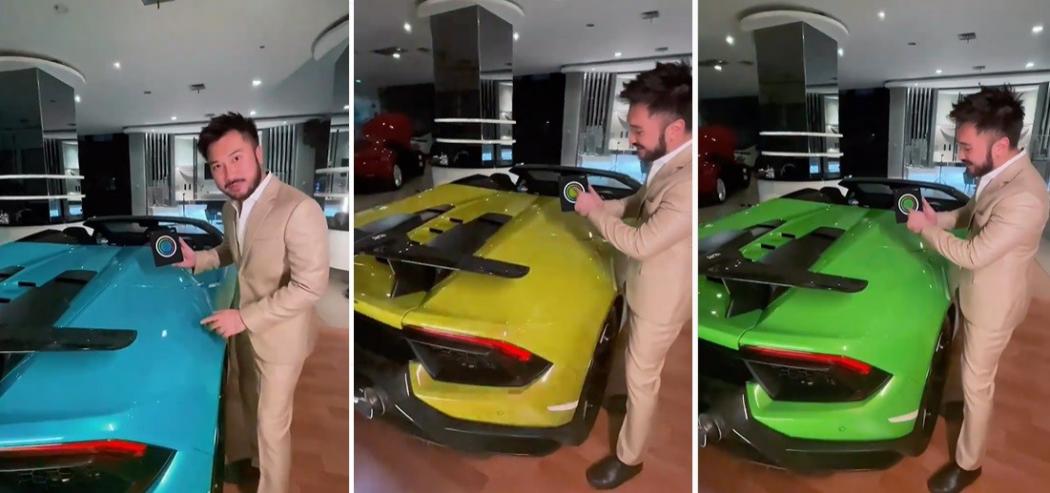 Viral Rudy Salim Pamerkan Mobil Bisa Ganti Warna, Netizen: di STNK Tulisannya Warna Apa Ya?