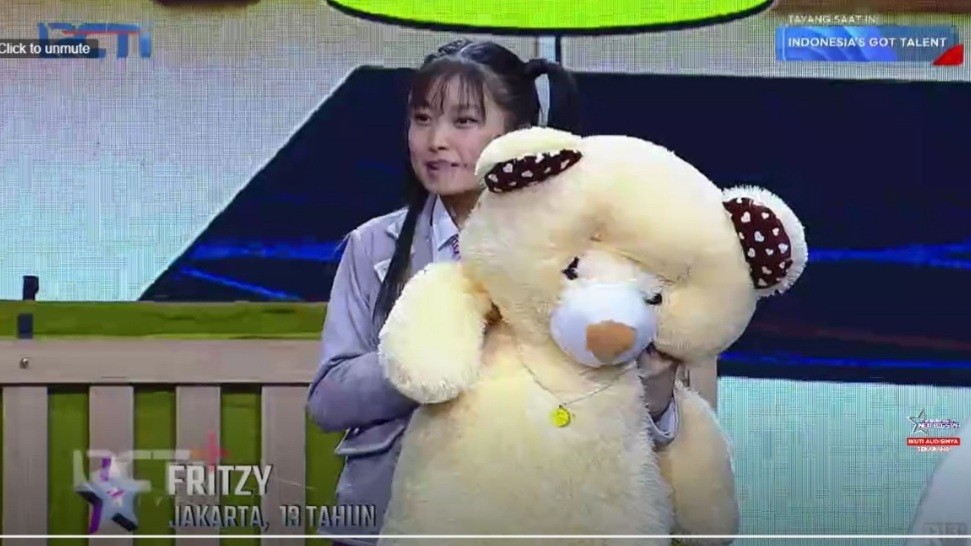 Bawa Boneka Besar ke Panggung, Pesulap Cilik Fritzy Bikin Juri Indonesia's Got Talent Terkejut