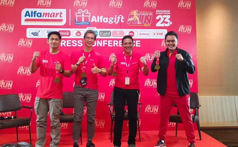 Alfamart Run 2022 Usung Konsep Menarik, Lomba Lari Sambil Tanam Pohon